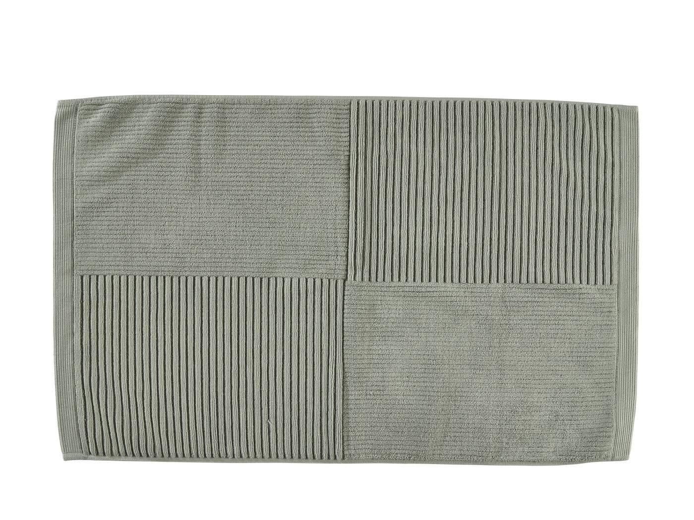Zone Denmark Classic alfombrilla para baño 80x50 cm rectangular verde 34976