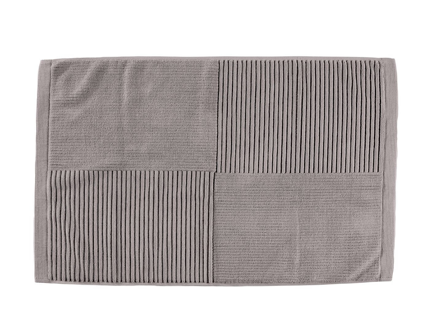 Zone Denmark Classic alfombrilla para baño 80x50 cm rectangular gris 34972