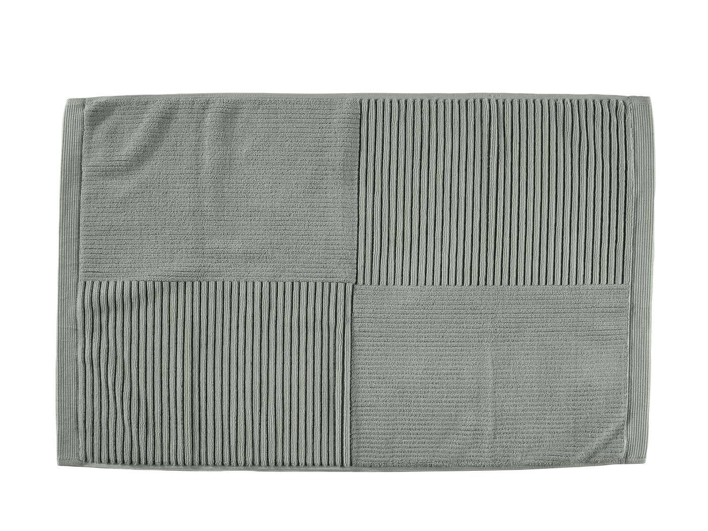 Zone Denmark Classic alfombrilla para baño 80x50 cm rectangular verde 34973