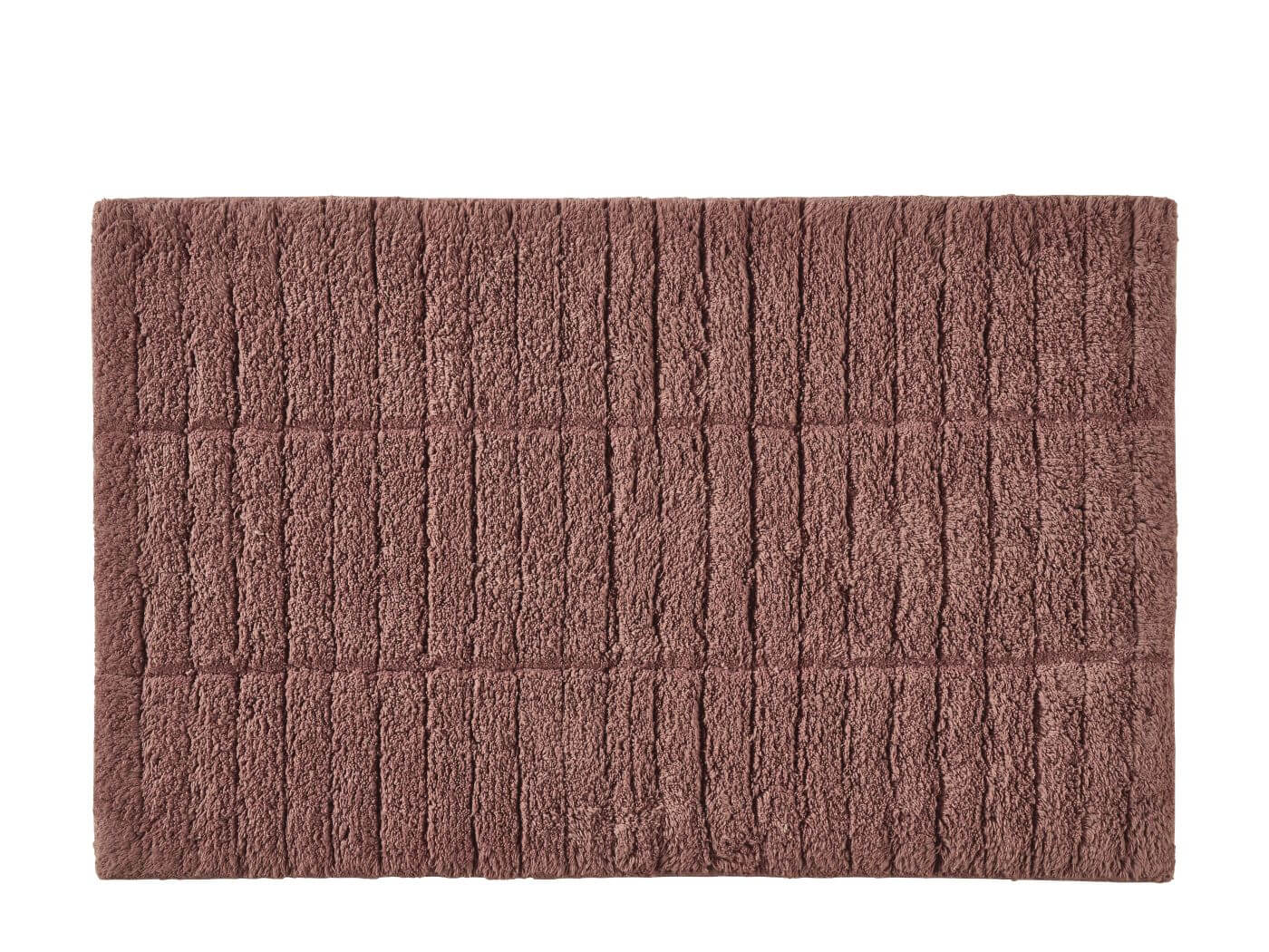 Zone Denmark Tiles alfombrilla para baño 80x50 cm rectangular rojo 33433