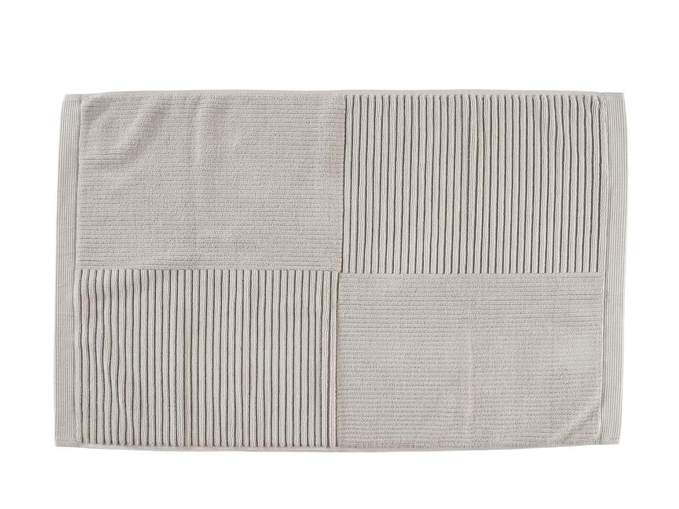 Zone Denmark Classic alfombrilla para baño 80x50 cm rectangular gris 34971
