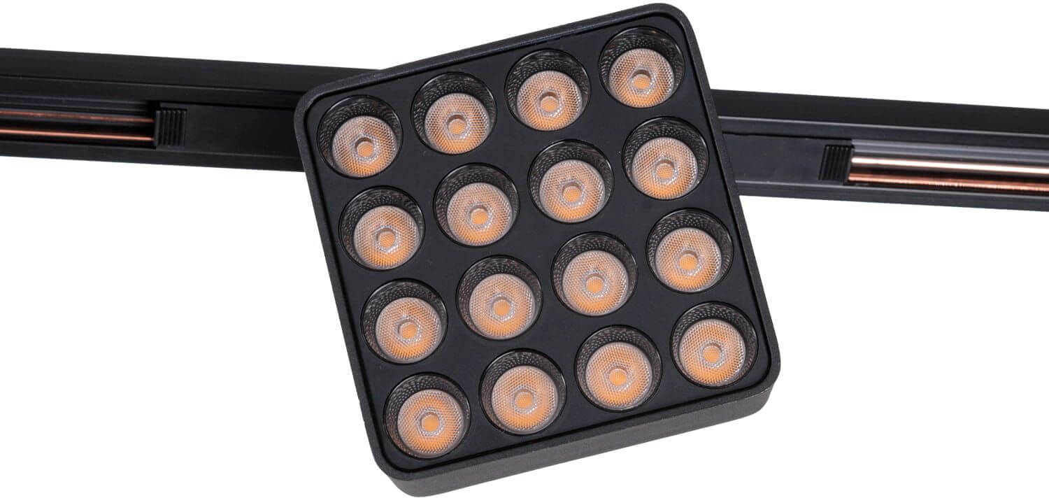 MaxLight Micro11 lámpara magnética 1x12 W negro N0013Z