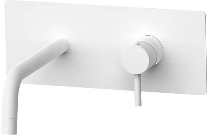 Paffoni Light grifo para lavabo empotrado blanco LIG105BO