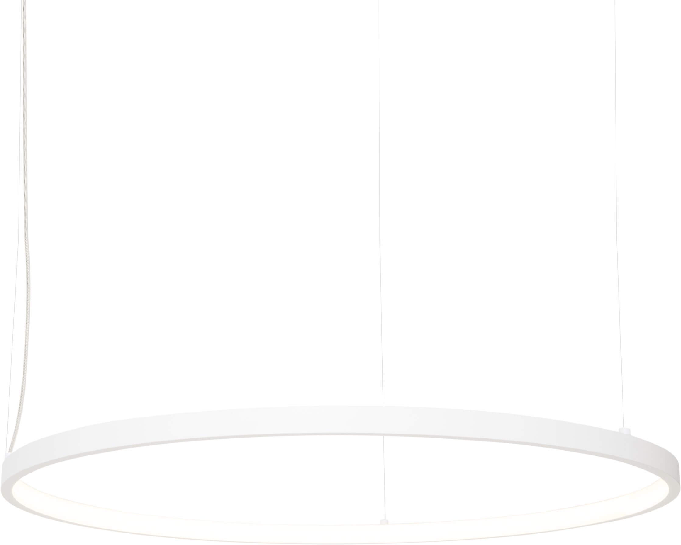 MaxLight Visual lámpara colgante 1x23 W blanco P0655