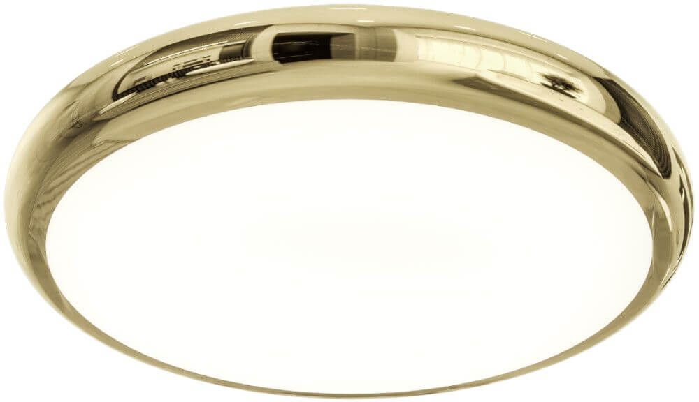 Open Design Piatto Gold plafón 1x55 W blanco-oro OR86317