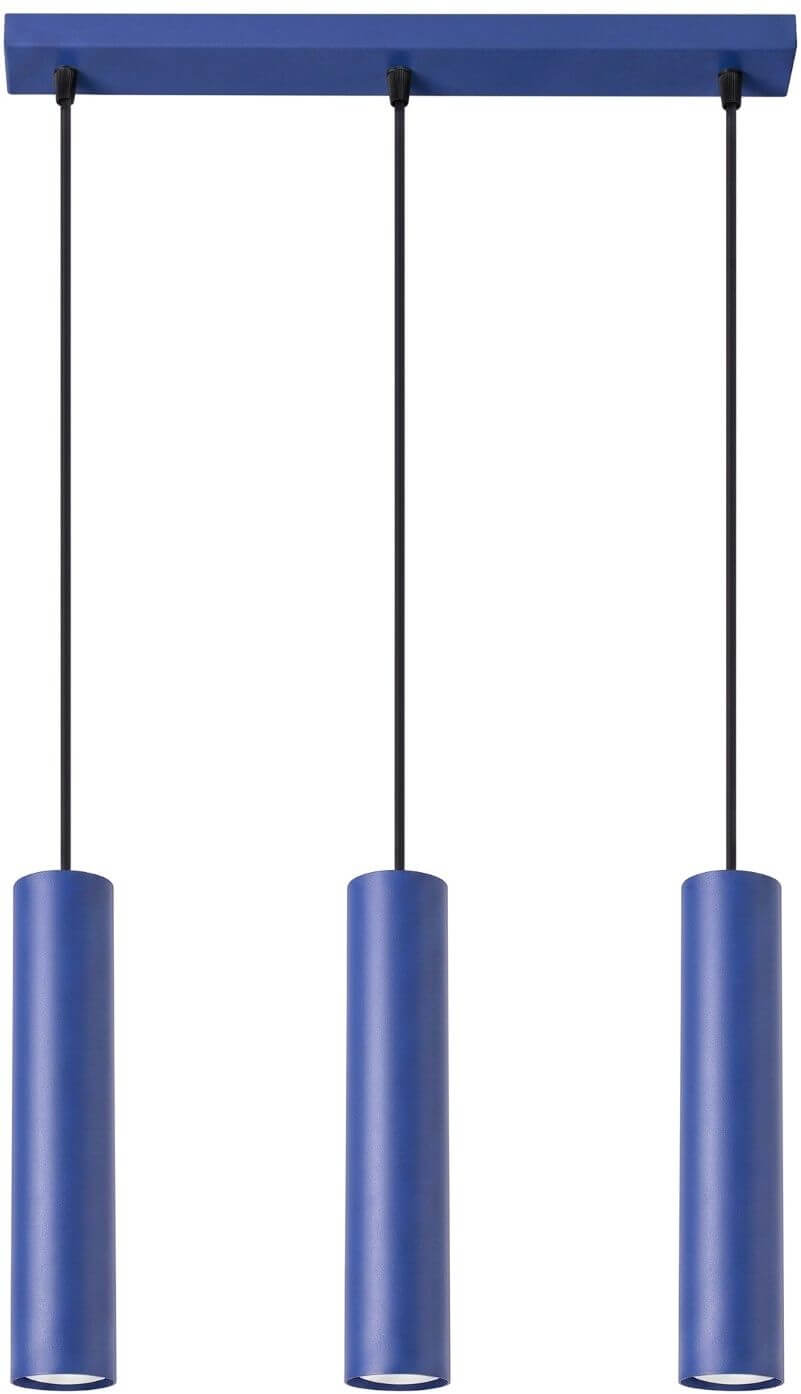 Sollux Lighting Lagos lámpara colgante 1x10 W azul SL.2085