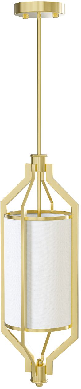 Open Design Zundo Old Gold 20 lámpara colgante 1x15 W blanco-oro OR85860