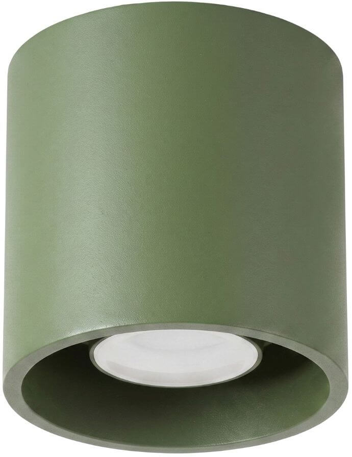 Sollux Lighting Orbis lámpara de techo 1x10 W verde SL.2102