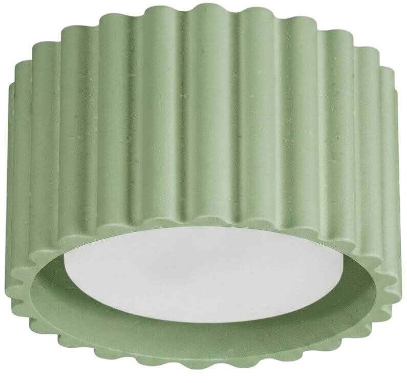 Sollux Lighting Aura lámpara de techo 1x10 W verde SL.2411