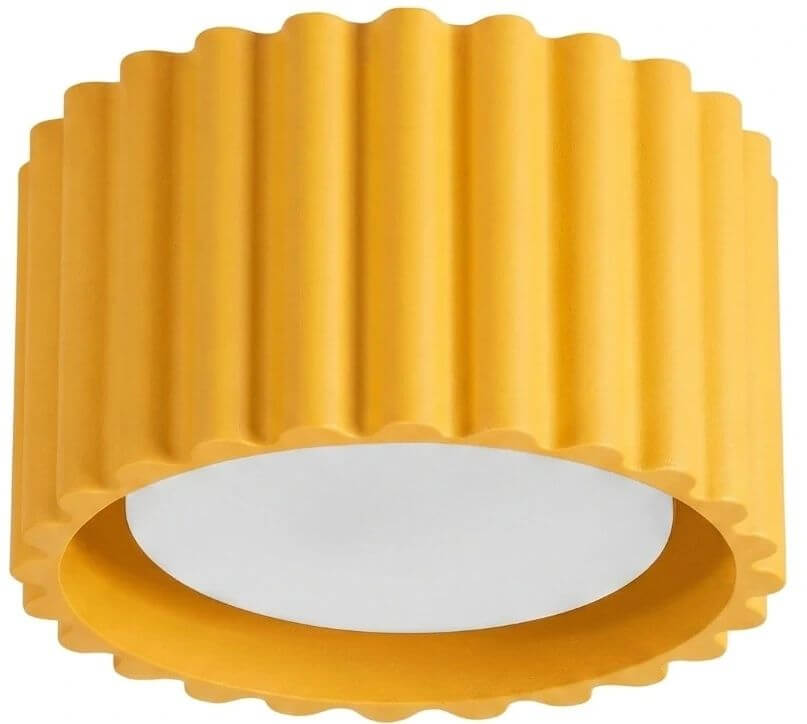 Sollux Lighting Aura lámpara de techo 1x10 W amarillo SL.2416