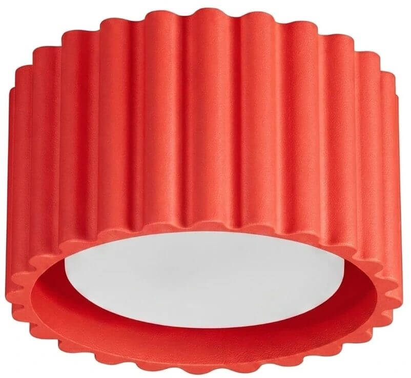 Sollux Lighting Aura lámpara de techo 1x10 W rojo SL.2421