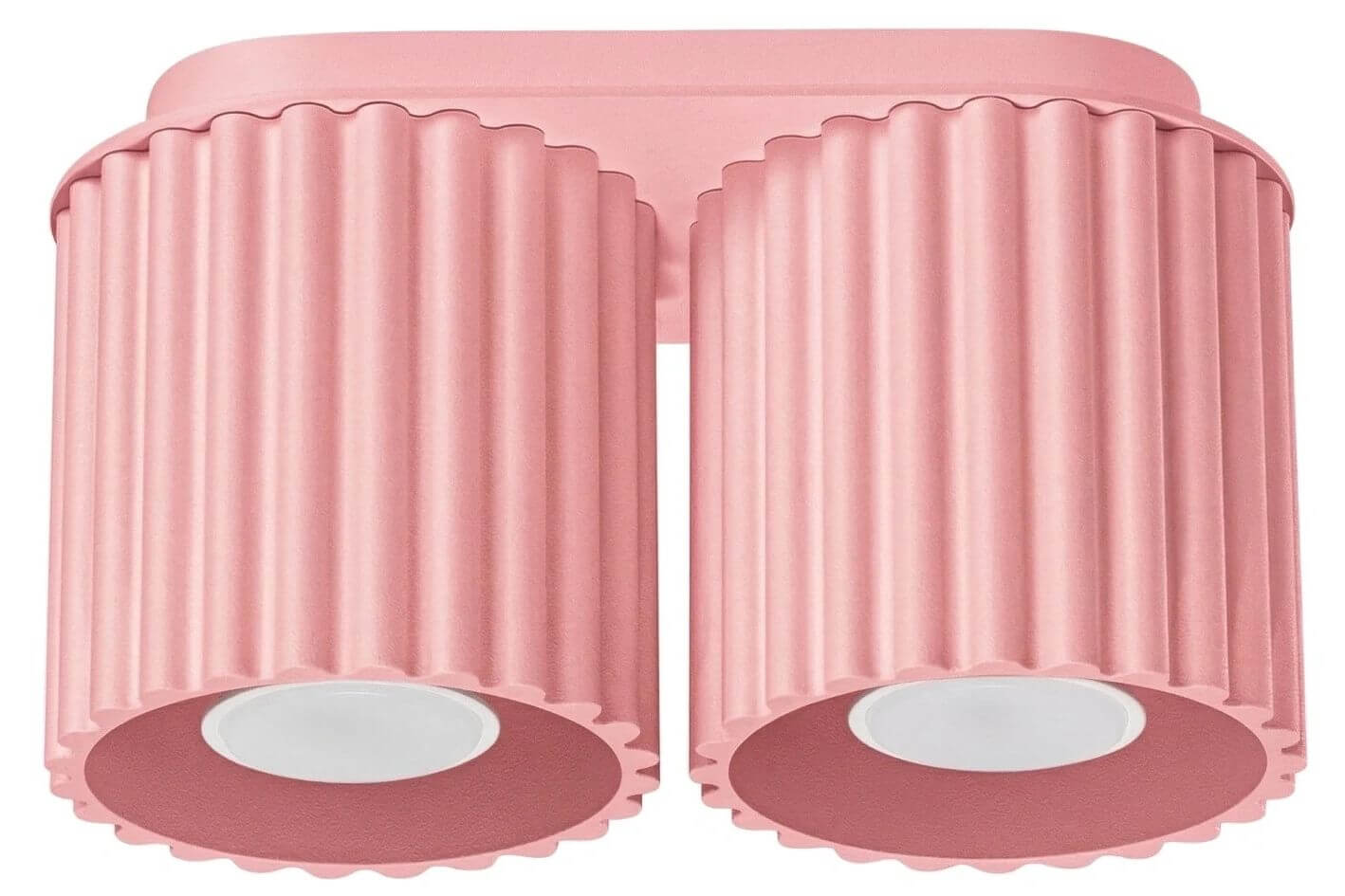 Sollux Lighting Aura lámpara de techo 2x10 W rosa SL.2404