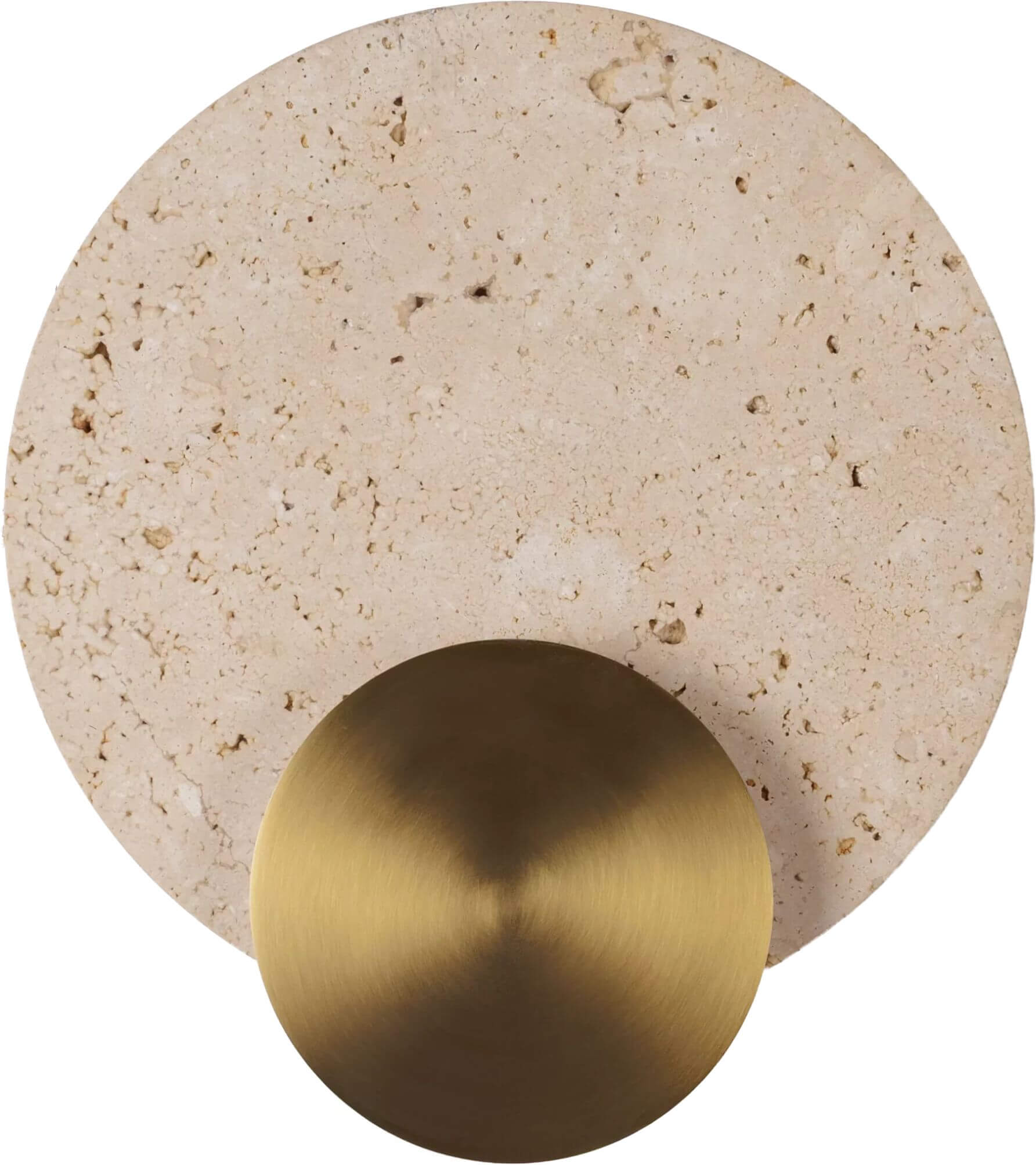 MaxLight Travertino lámpara de pared 1x10 W oro W0480