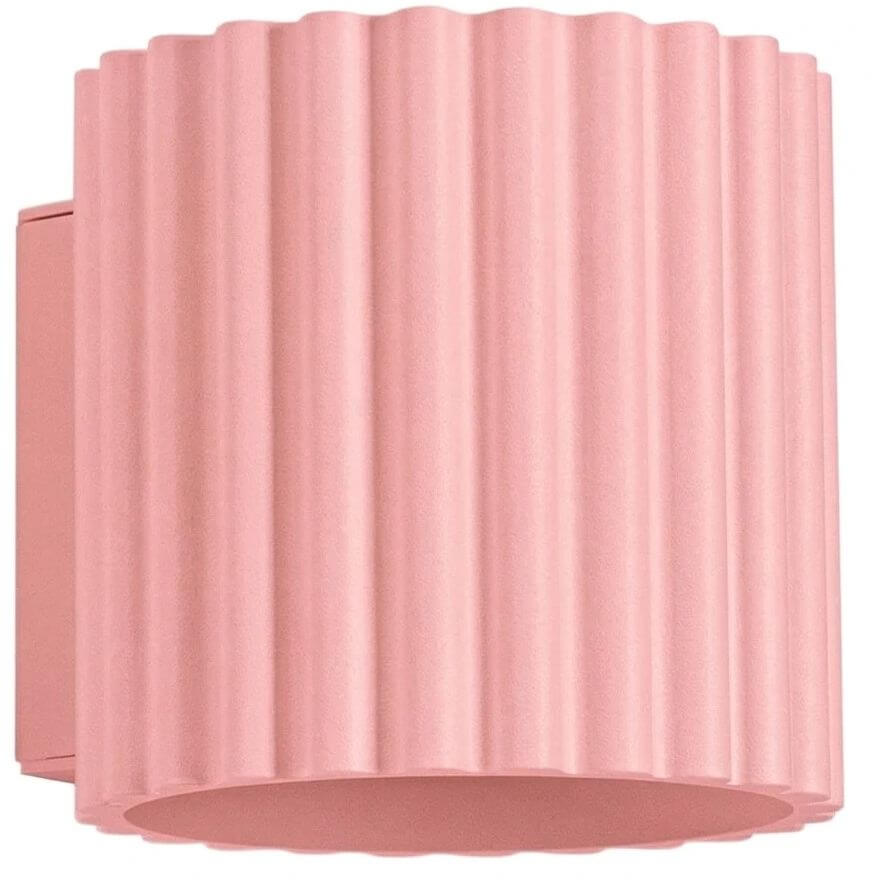 Sollux Lighting Aura lámpara de pared 1x8 W rosa SL.2405