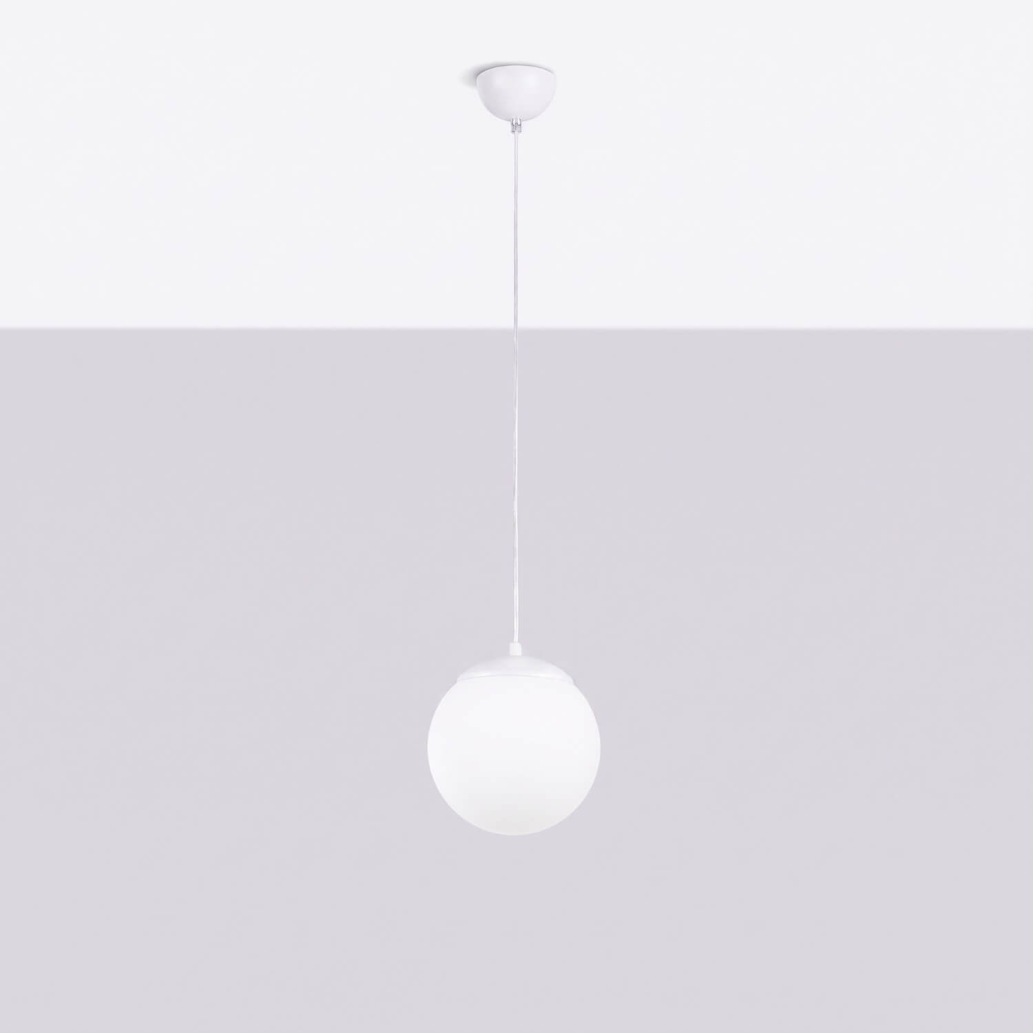 Sollux Lighting Ugo lámpara colgante 1x15 W blanco SL.2207