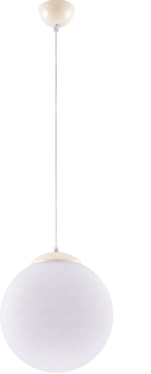 Sollux Lighting Ugo lámpara colgante 1x15 W beige SL.2214