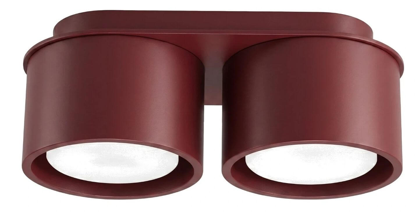 Sollux Lighting Modo lámpara de techo 2x10 W burdeos SL.2455