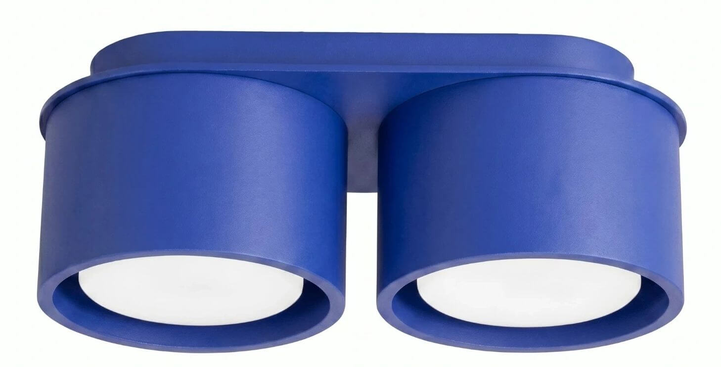 Sollux Lighting Modo lámpara de techo 2x10 W azul SL.2459