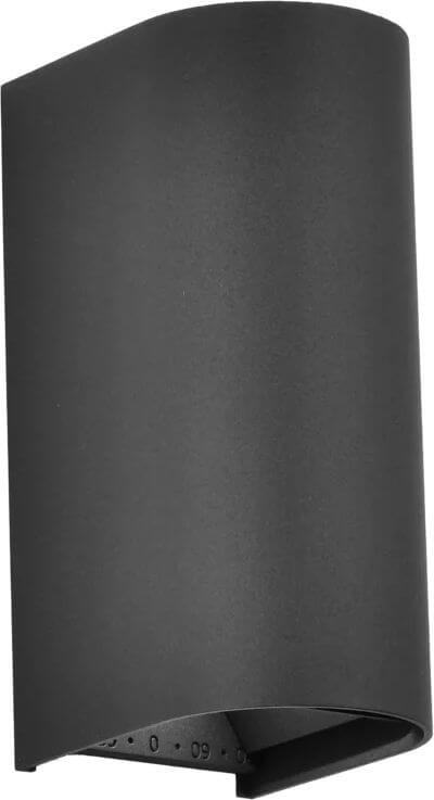 MaxLight Badia lámpara de pared para exteriores 1x12 W negro W0469