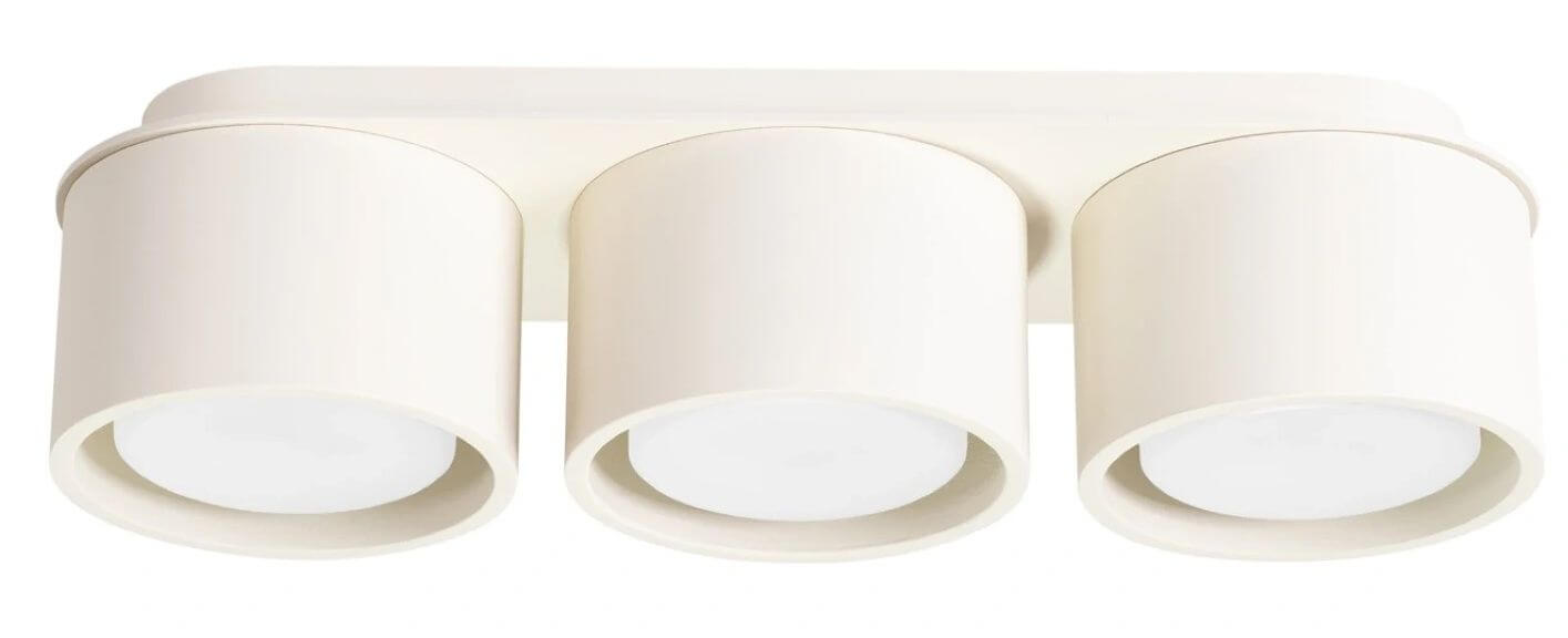 Sollux Lighting Modo lámpara de techo 3x10 W beige SL.2444