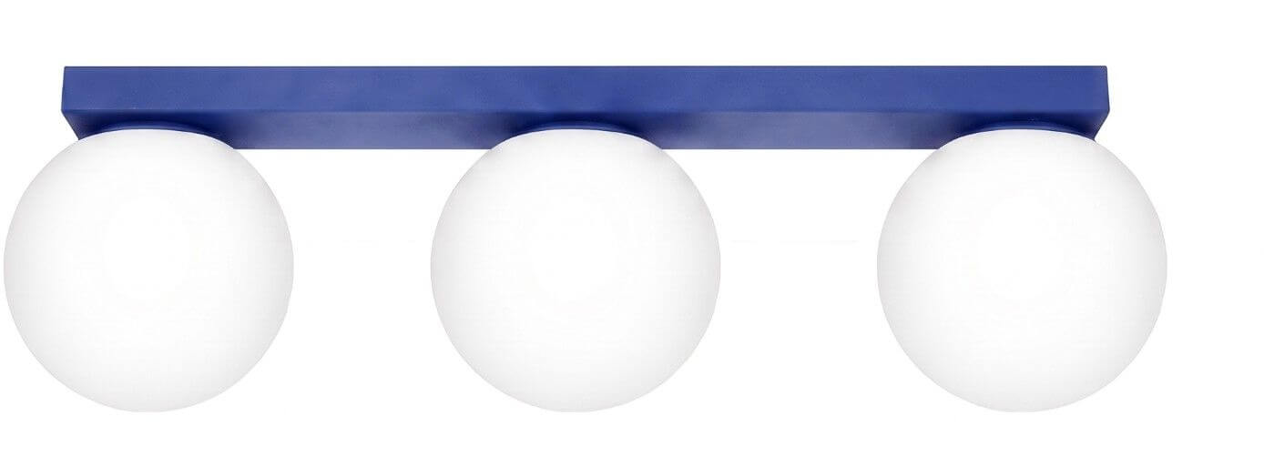 Sollux Lighting Yoli lámpara de techo 3x8 W azul SL.2258