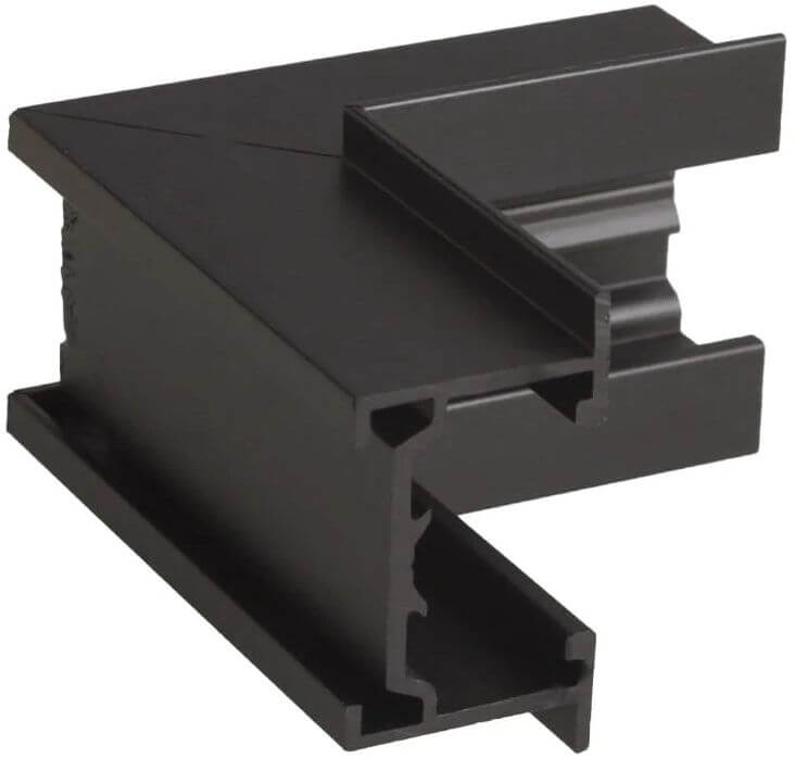 MaxLight Micro11 perfil angular x W negro NT0014