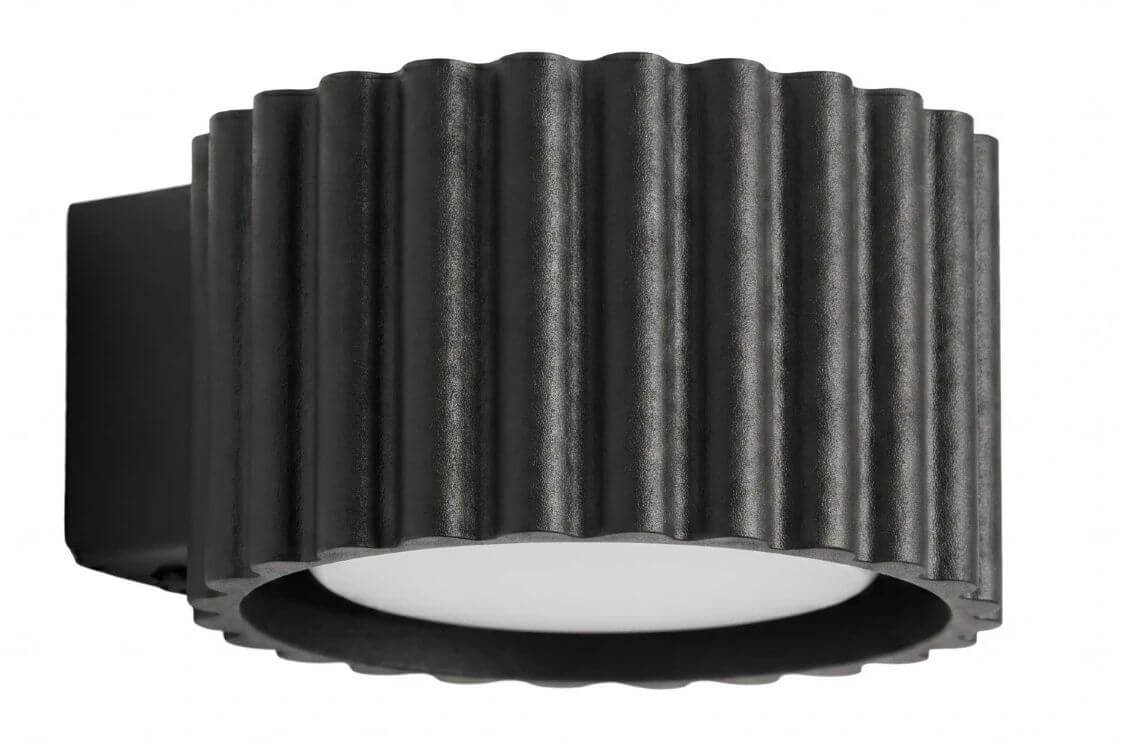 Sollux Lighting Aura lámpara de pared 1x10 W negro SL.2613