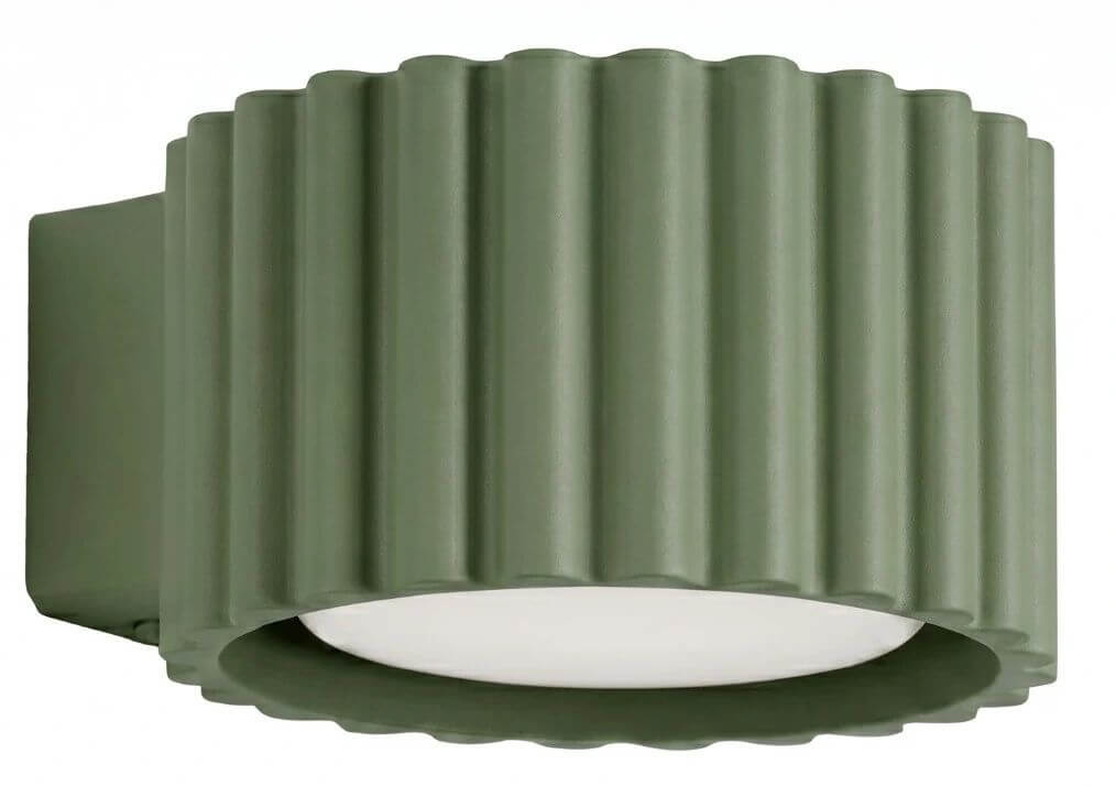Sollux Lighting Aura lámpara de pared 1x10 W verde SL.2615