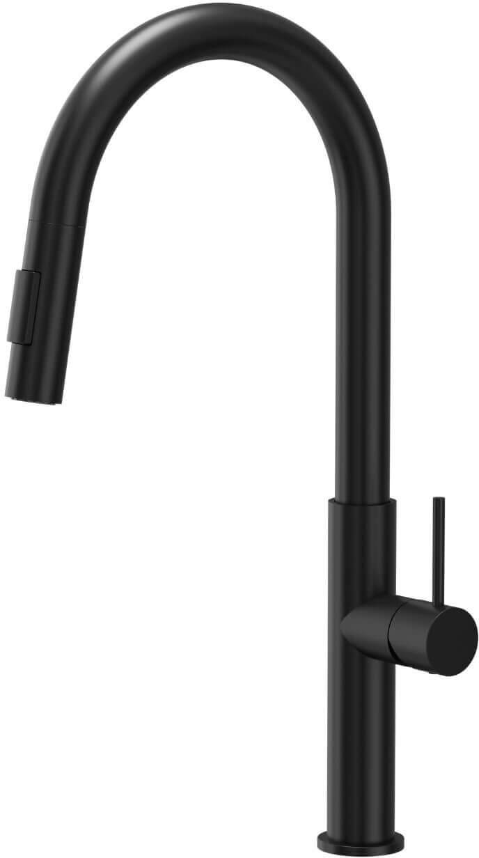 Quadron Darcy grifo de cocina de pie negro 4172506_BLM