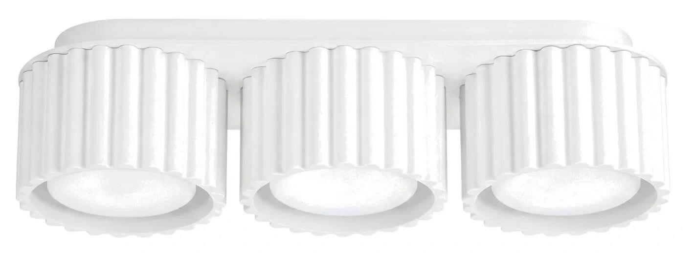 Sollux Lighting Aura lámpara de techo 3x10 W blanco SL.2628