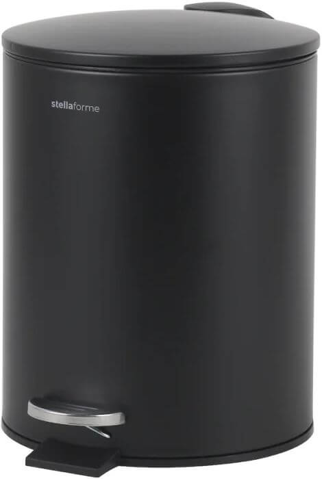 Stella Budget papelera 5 l negro 20.005Y-B