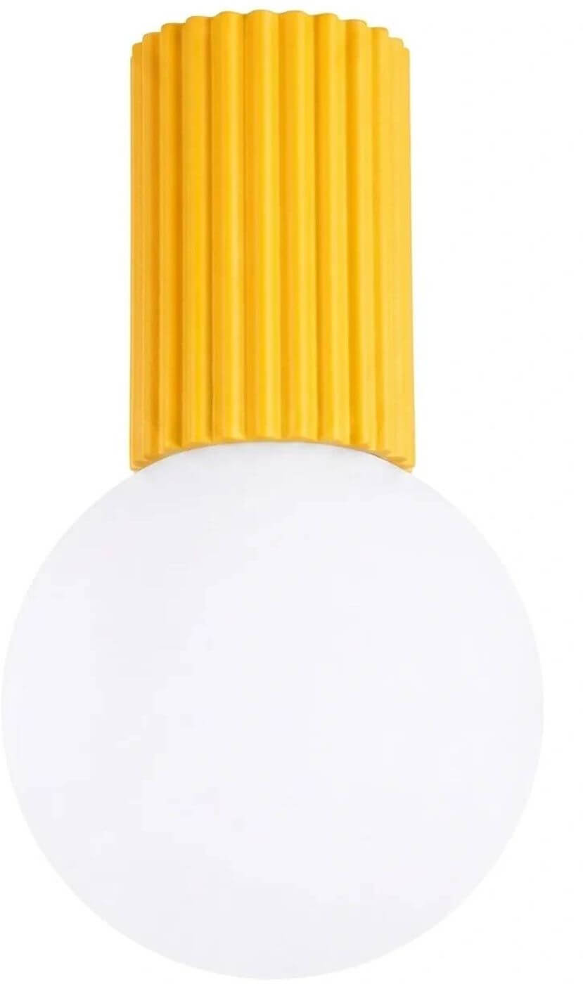Sollux Lighting Halo lámpara de techo 1x8 W blanco-amarillo SL.2392