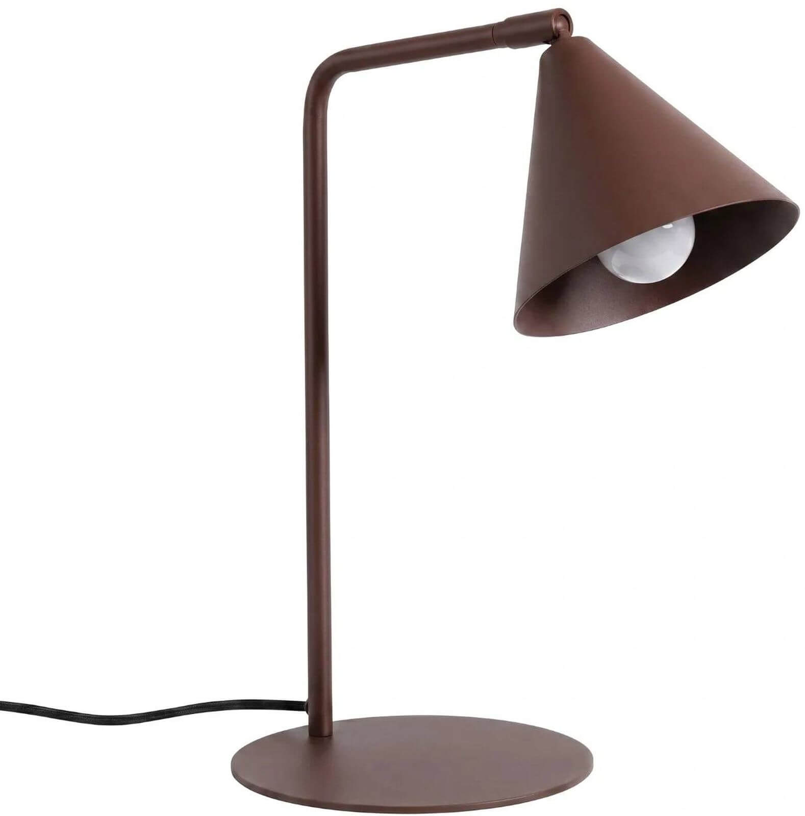 Sollux Lighting Nox lámpara para escritorio 1x10 W marrón SL.2579