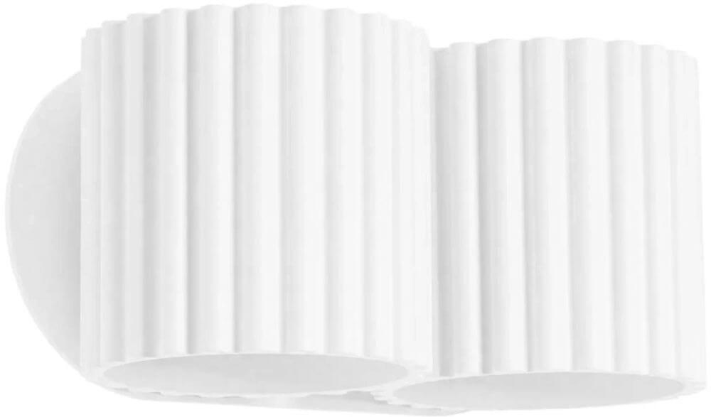 Sollux Lighting Aura lámpara de pared 2x8 W blanco SL.2596