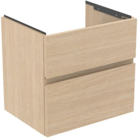Ideal Standard Finesse armario 58x44x54 cm suspendido, para lavabo roble blanco E3715US