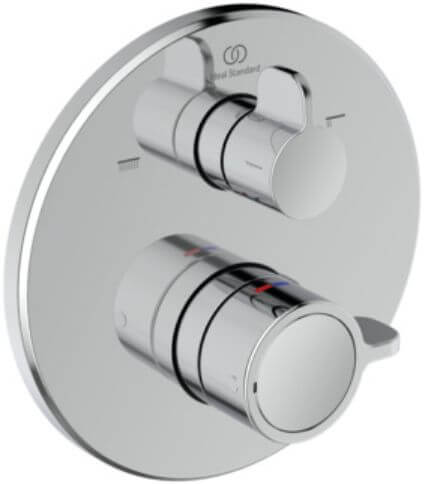 Ideal Standard Ceraplus grifo de bañera y ducha empotrado con termostato cromo A8593AA