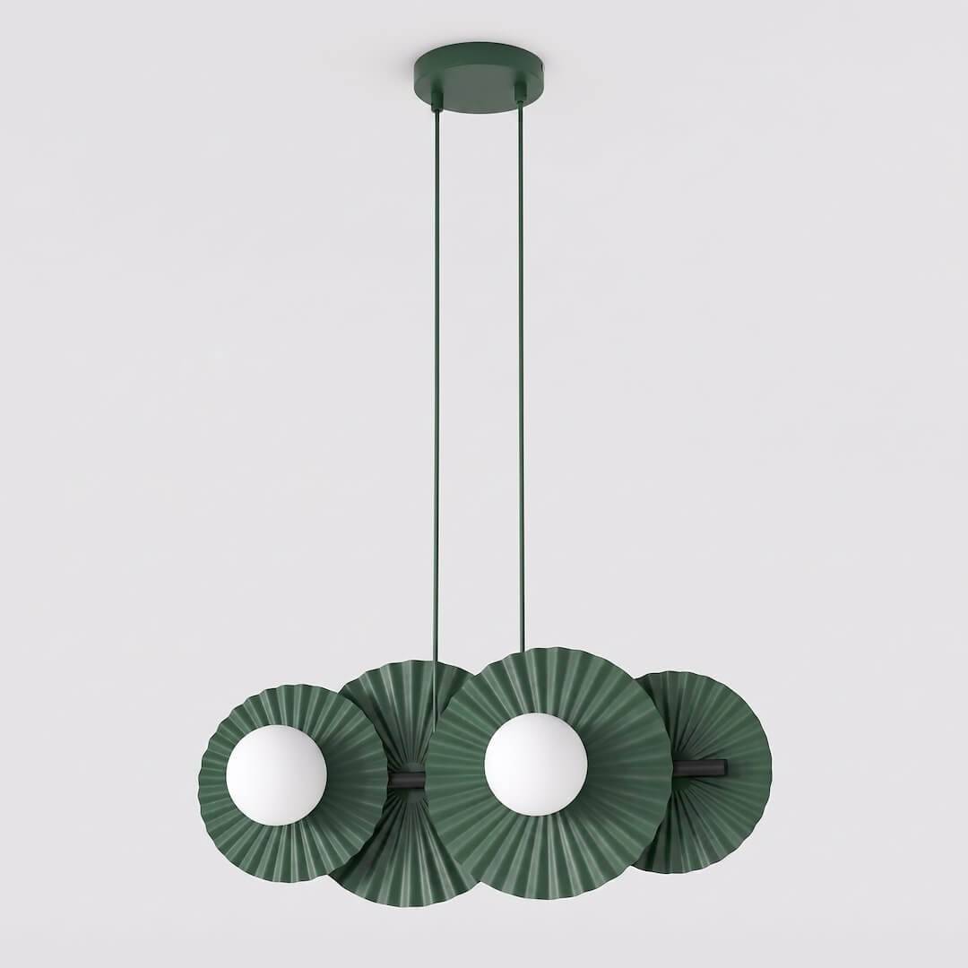 Emibig Umbra lámpara colgante 4x8 W verde 1829/4