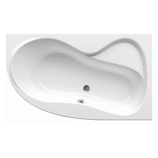 Conjunto bañera de esquina Ravak Rosa 95 C581000000, sifón para bañera Viega Simplex 495121, GPX2240140