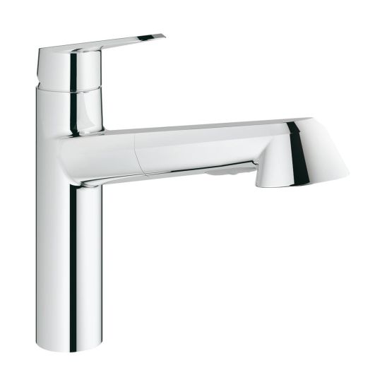 Conjunto grifo de cocina Grohe Eurodisc Cosmopolitan 32257002, fregadero Tectonite Franke Orion 114.0286.447