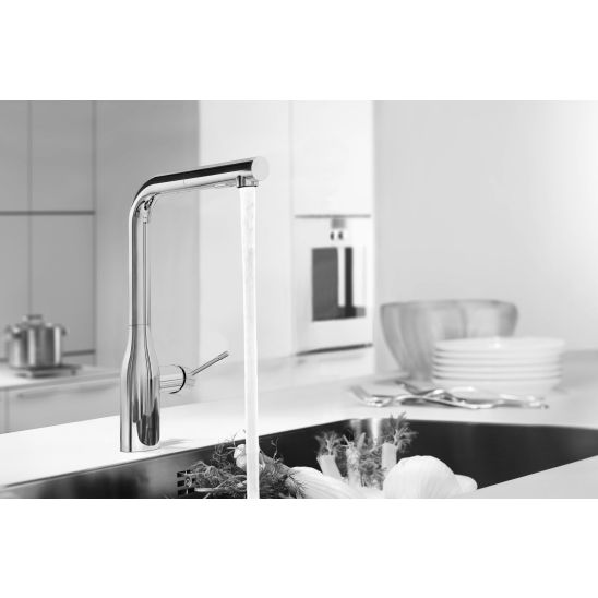Conjunto grifo de cocina Grohe Essence 30270000, fregadero de granito Grohe K700 31654AP0