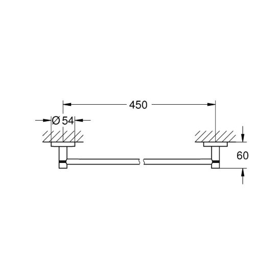 Conjunto toallero Grohe Essentials 40688001, toallero Grohe Essentials 40364001