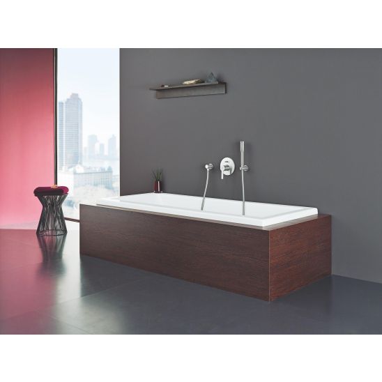 Conjunto ducha con efecto lluvia Grohe Rainshower 26066DC0, grifo de bañera y ducha Grohe Essence 24058DC1, 26658DC0, 27400DC0, 28362DC1