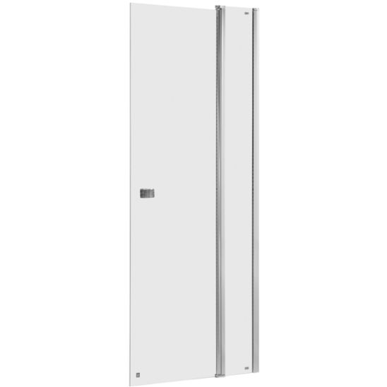 Conjunto puerta de ducha Roca Capital AM4609012M, plato de ducha cuadrado Roca Terran AP10338438401660, AM4409012M