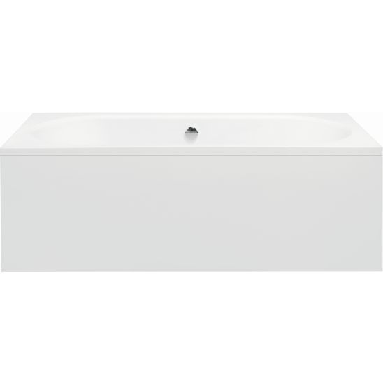 Conjunto bañera rectangular Besco Vitae #WAV-150-PK, sifón de bañera Besco Vitae #OAV-150-PK