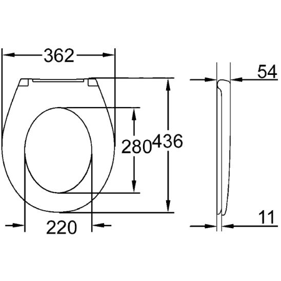 Conjunto marco empotrado Grohe Rapid SL 38827000, taza de inodoro Grohe Bau Ceramic 39427000, 39492000