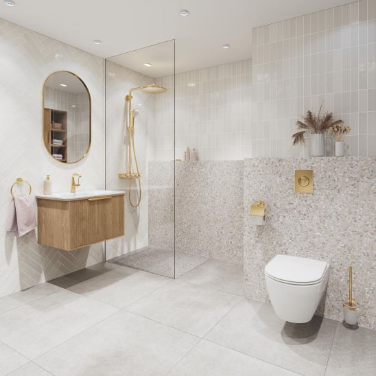 Conjunto escobilla de baño Grohe Essentials 40374GN1, portarrollos de papel higiénico Grohe Essentials 40367GN1, 40369GN1, 40365GN1, 40394GN1, 40364GN1