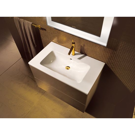 Conjunto armario Duravit L-Cube LC624102222, lavabo Duravit ME by Starck 2336830000