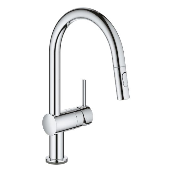 Conjunto grifo de cocina Grohe Minta 31358002, fregadero de granito Grohe K700 31654AP0
