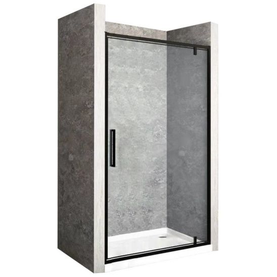 Conjunto puerta de ducha Rea Rapid Swing REA-K6408, mampara de ducha Rea Rapid REA-K6422