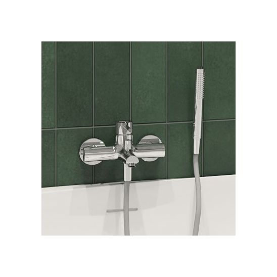 Conjunto grifo de bañera y ducha Hagser Lisa HGR10000034, alcachofa de ducha Hagser Sofia HGR50000037, HGR15000037, HGR90000037